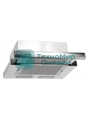 Вытяжка встраиваемая Elikor Интегра 60Н-400-В2Л нержавеющая сталь, 60 см, 400 куб. м/ч, 55 дБ