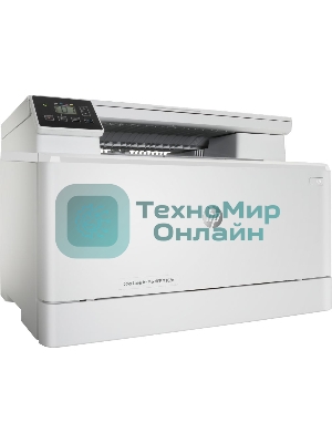 МФУ лазерное HP Color LaserJet Pro MFP M182n (7KW54A), A4, цветной, печ. до 16 стр/мин., 600 x 600 dpi (печать) 1200x1200dpi (скан.), USB, RJ-45, Air Print, Mopria