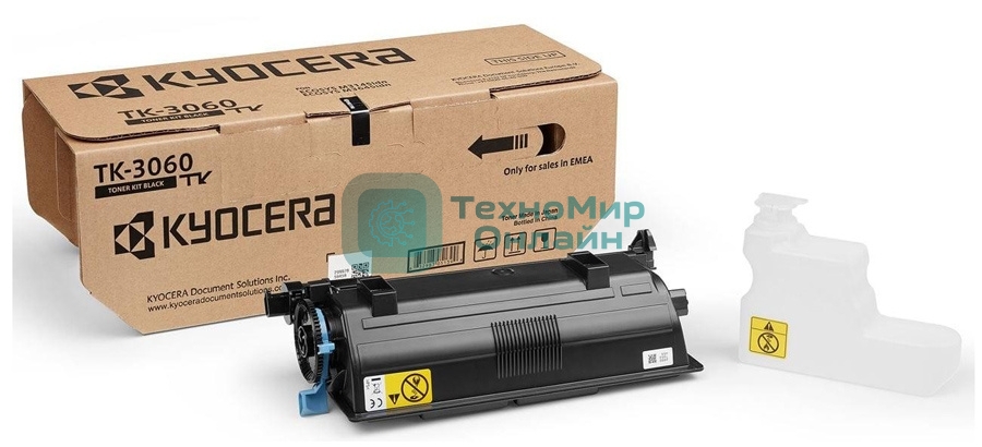Картридж лазерный Kyocera TK-3060 черный для M3145idn/M3645idn 14 500 стр.