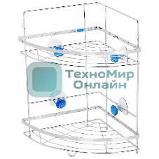 Полка угловая двухъярусная Рыжий кот W2667 