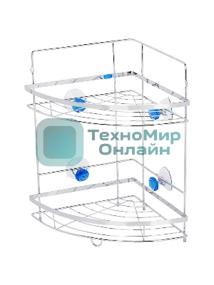 Полка угловая двухъярусная Рыжий кот W2667 