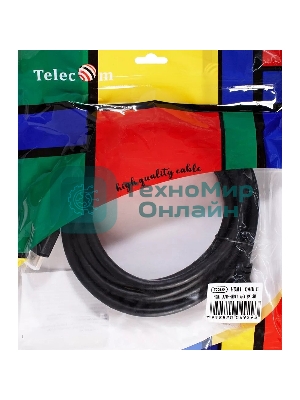 Кабель HDMI 19M/M,ver. 2.1, 8K@60 Hz 3m Telecom TCG255-3M