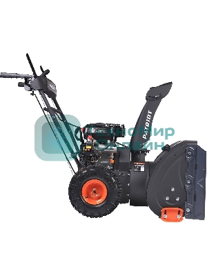 Снегоуборщик PATRIOT PS 707 E, Двигатель 7л.с до -25 °С; 212 сс; Стартер ручной/220V; LED-фара, Панель c увеличенным диапазоном скоростей 6 вперед/2 назад; Ширина ковша 610мм +100(26