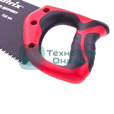 Ножовка по дереву Matrix, 450 мм,7-8 TPI,зуб-3D,каленый зуб,тефл.покр.полотна,двухкомпонентнаярук-ка