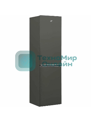Холодильник Beko B1RCNK332G серый двухкамерный 200/100л морозилка снизу, No Frost
