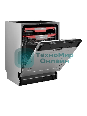 Встраиваемая посудомоечная машина Kuppersberg GLM 6081, черный, 59.8 см, 14 компл., 49 дБ, класс A+++