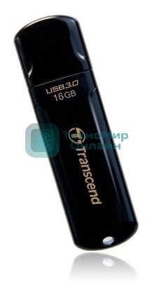 Флешка USB Transcend JetFlash 700 (TS16GJF700), 16Gb, USB 3.0, R/W 70/20, черный