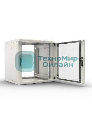 Шкаф телекоммуникационный настенный разборный съемные стенки, 12U (600х520), дверь металл, ШРН-М-12.500.1