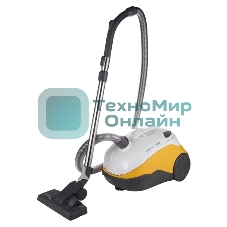 Пылесос Thomas Perfect Air Animal Pure белый/желтый, 325/1700Вт, уборка влажная/сухая, пылесборник контейнер 1.9 л