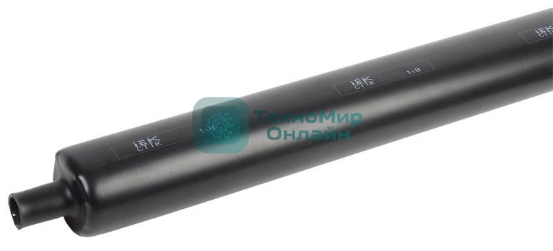 Трубка термоусадочная среднестен. СТТК 115/35 3:1 с клеевым слоем (уп.1м) черный IEK UMR-A2-115-35-31-K02