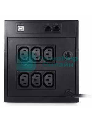 Источник бесперебойного питания Powercom Raptor RPT-2000AP 1200Вт 2000ВА черный