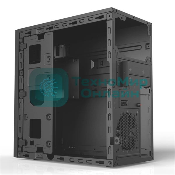 Компьютерный корпус POWERMAN EK303BK PM-450SFX U3.0*2+TypeC+combo Audio POWERMAN 6154288