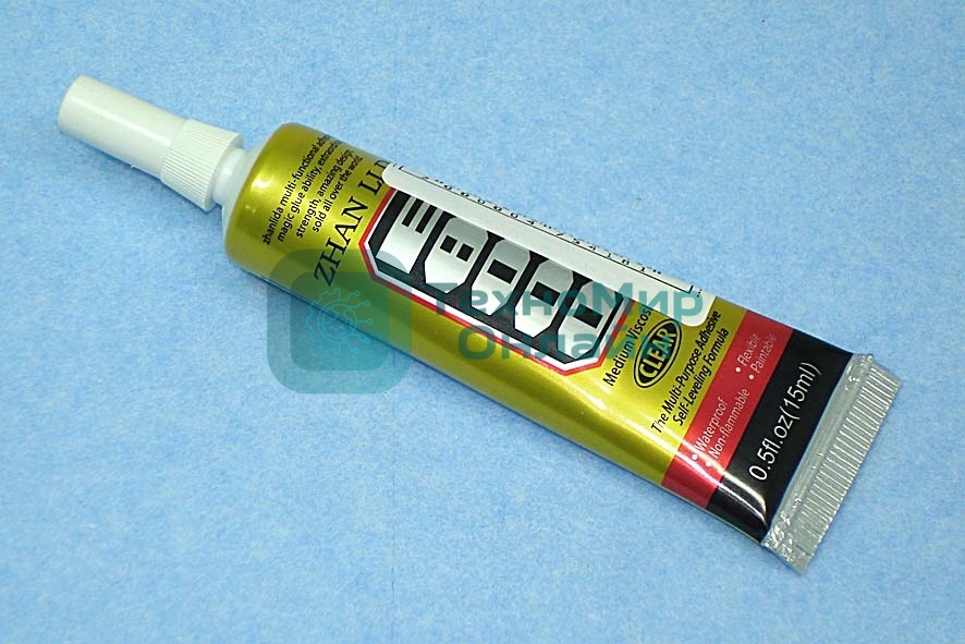 Клей Zhanlida E-8000 прозрачный 15мл