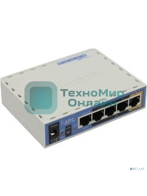 Роутер MikroTik RB952Ui-5ac2nD 2.4+5 ГГц, 802.11a/b/g/n/ac, MIMO 2x2, 5x Ethernet