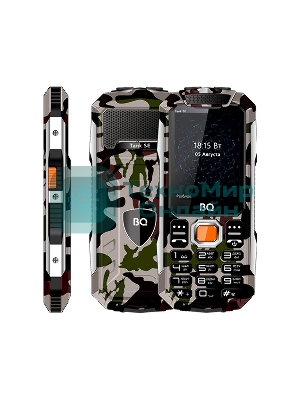 Мобильный телефон BQ-2432 Tank SE камуфляж