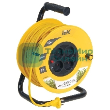 Катушка IEK WKP23-06-04-30, УК30 с т/з 4 места 2Р/30м 2х0,75 мм2 