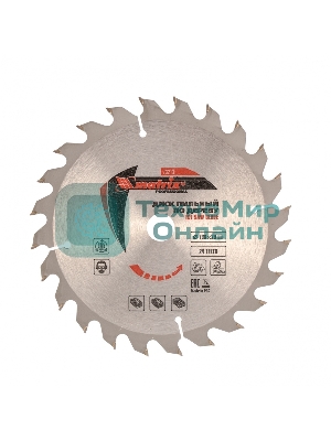 Пильный диск Matrix по дереву, 190x20мм, 24 зуба + кольцо 16/20 Professional