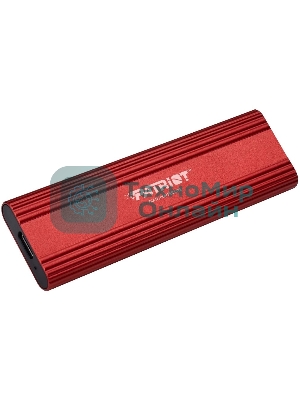 Внешний SSD Patriot Transporter Lite, 1TB, USB 3.2 Gen 2 Type-A/Type-C, R/W 1000/1000, красный