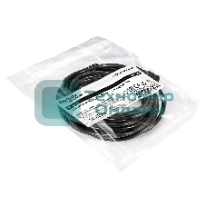 Кабель питания ExeGate Special EC-5S (C13 угловой->C14, 3*0.75мм2, CCA, черный, 5м)