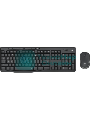Комплект клавиатура+мышь Logitech MK295 беспроводной, USB, чёрный
