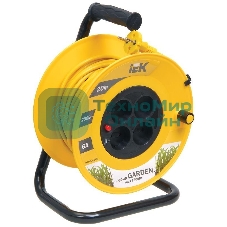 Катушка IEK WKP23-06-04-20 УК20 с т/з 4 места 2Р/20м 2х0,75 мм2 