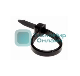 Хомут Rexant nylon 2.5 х 100 мм 100 шт черный