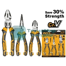 Набор шарнирно-губцевого инструмента с увеличенным рычагом 3 шт