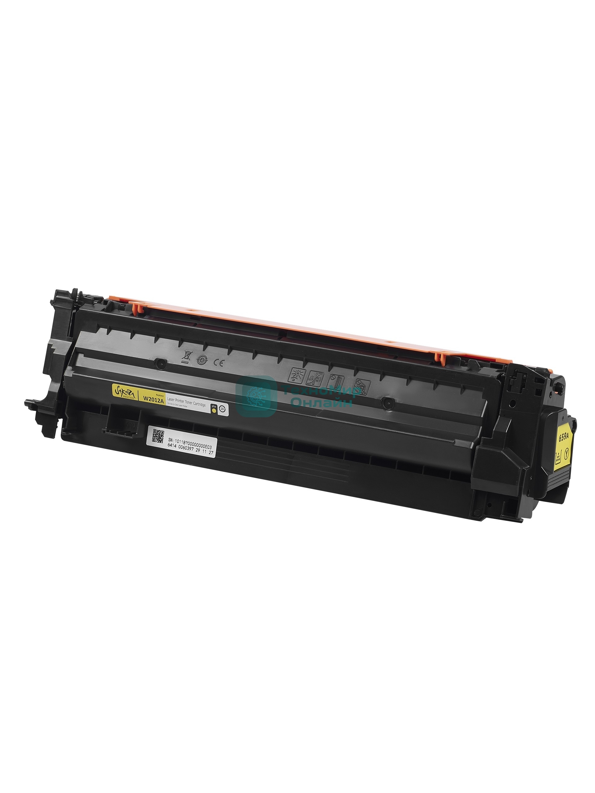 Картридж лазерный Sakura W2012A для HP Color LaserJet Enterprise M856dn/M776dn/MFP M776z/MFP M776zs, желтый, 13000 к.