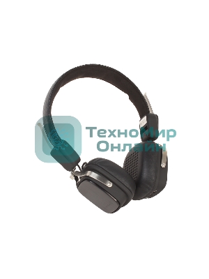 Беспроводные/проводные наушники Ginzzu GM-571BT черный, накладные, Bluetooth + Jack 3.5 мм, до 8 ч