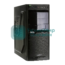 Компьютерный корпус Miditower ExeGate XP-330U Black, ATX, (XP350, Black,120мм), 2хUSB+2хUSB 3.0, Audio