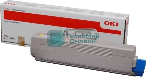 Картридж лазерный Oki C831/841 черный 10K