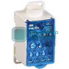 Распределительный блок IEK RBD-250 на DIN-рейку РБД-250А