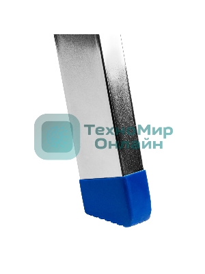 Стремянка двухсторонняя Сибртех 4 ст., сталь профиль, стальные ступени