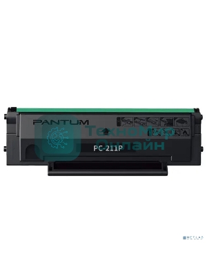 Картридж лазерный Pantum PC-211P, (аналог PC-211EV), черный (1600 стр.) для Pantum Series P2200/2500/M6500/6550/6600