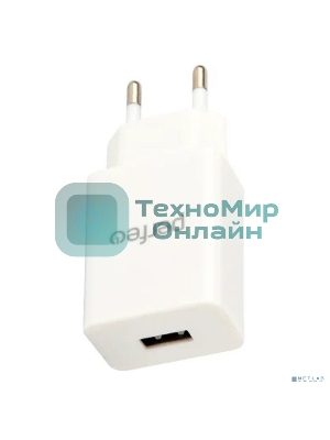 Сетевое зарядное устройство PERFEO с разъемом USB, 1А, белый