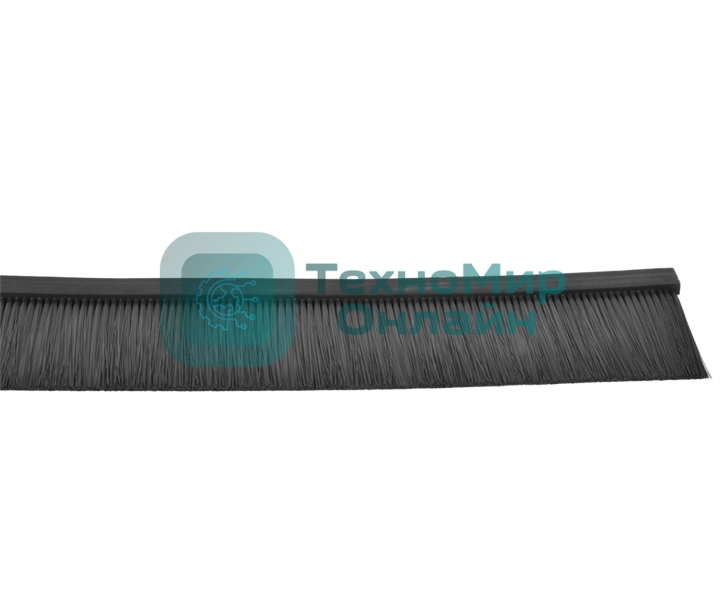 Щеточный ввод для шкафов ЦМО универсальный, высота ворса 75 мм, длина 1м