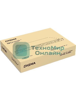 Коммутатор Digma DSP724G-4C-R300 (L2+) 24x1 Гбит/с 4xКомбо(1000BASE-T/SFP) 24PoE 24PoE+ 300W управляемый