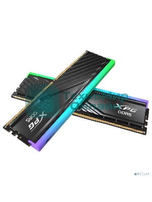 Оперативная память XPG Lancer Blade, DDR5, 32GB (2x16GB), 6000MHz, CL30, DIMM, с радиаторами, RGB, черный