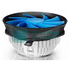 Кулер для процессора DEEPCOOL GAMMA ARCHER синий, 120 мм, алюминий, 1600 об/мин, 26.1 дБ, 3 pin, 95 Вт, 65.5 мм