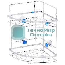 Полка угловая двухъярусная Рыжий кот W2667 