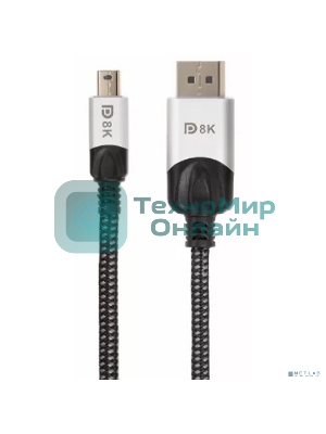 Кабель-переходник Mini DisplayPort M -> Display Port M 1.4V 1,8 м VCOM CG685-1.8M