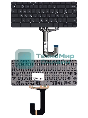Клавиатура для ноутбука HP Chromebook 11 G6 черная