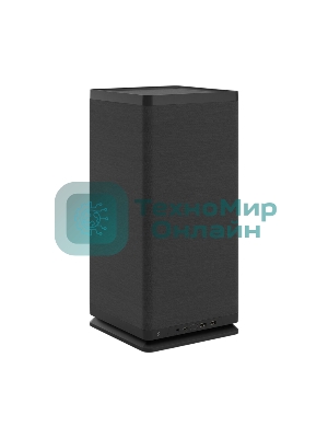 Компьютерный корпус без блока питания Fractal Design Mood, Mini-Tower, 1x180мм, 2xUSB-A 3.0 + 1xUSB 3.2 Type-C, SFX PSU Support, mITX черный