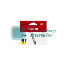 Картридж струйный Canon CLI-481 Y EMB желтый (257 стр.) для Canon TS6140/TS8140/TS9140/TR8540
