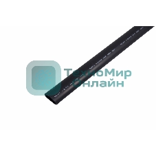 Трубка термоусадочная Rexant 26-0024 тонкостен. 24.0/8.0 с клеем (3:1) 1м черный