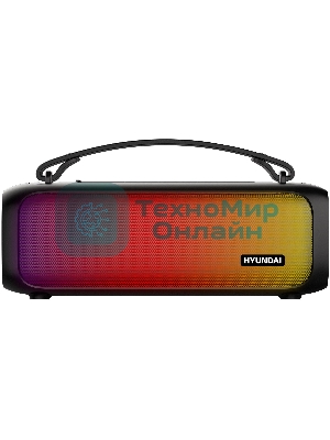 Колонка портативная Hyundai H-PS1020 черный 16W 2.0 BT 10м 1500mAh