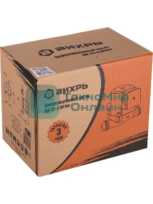 Циркуляционный насос Вихрь ПРОФ ЦН-25-8