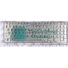 Клавиатура для ноутбука Sony Vaio VPC-CB VPC-CB17 серебристая