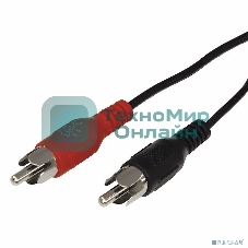 Шнур Rexant 2x2 RCA 5М