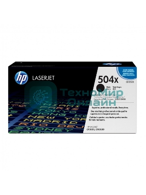 Картридж лазерный HP CE250X черный для CLJ CM3530/CP3525 10500 стр.